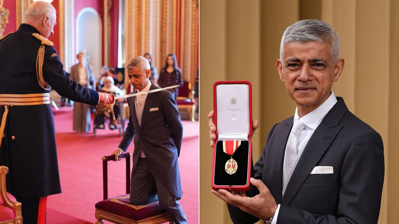 Sadiq Khan Knighthood