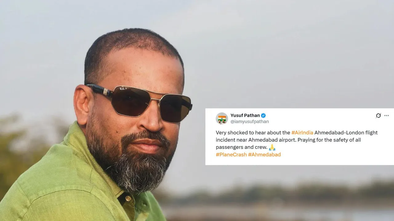 Air India Plane Crash Ahmedabad Yusuf Pathan