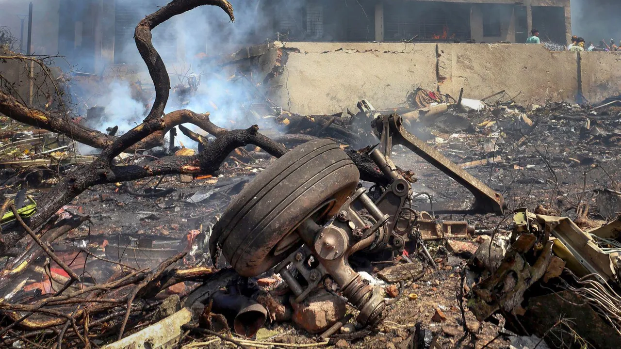Air India Plane Crash Ahmedabad Airport Gujarat