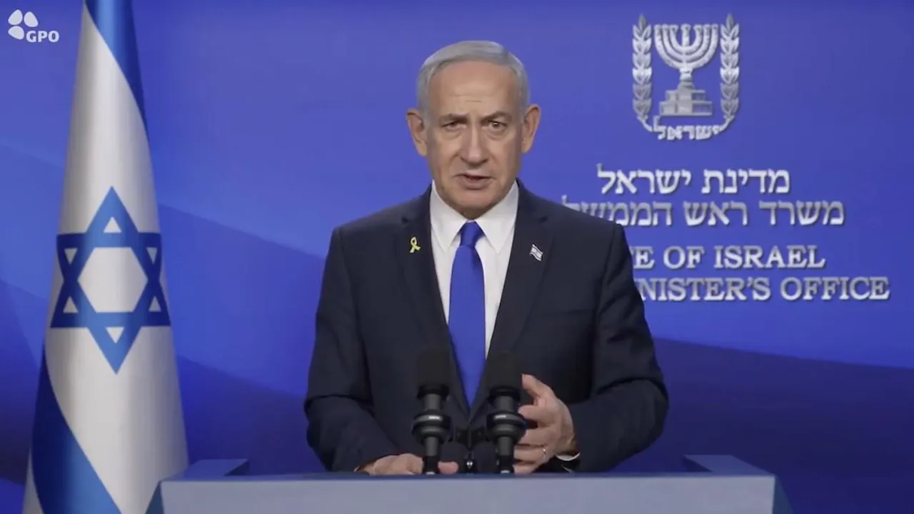 Israeli Prime Minister Netanyahu confirms attack on Iran on Friday, June 13, 2025.