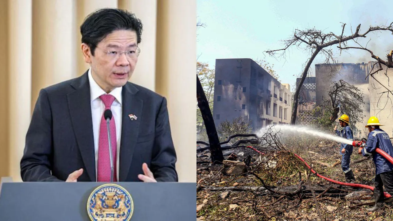 Lawrenece Wong condoles Air India plane crash