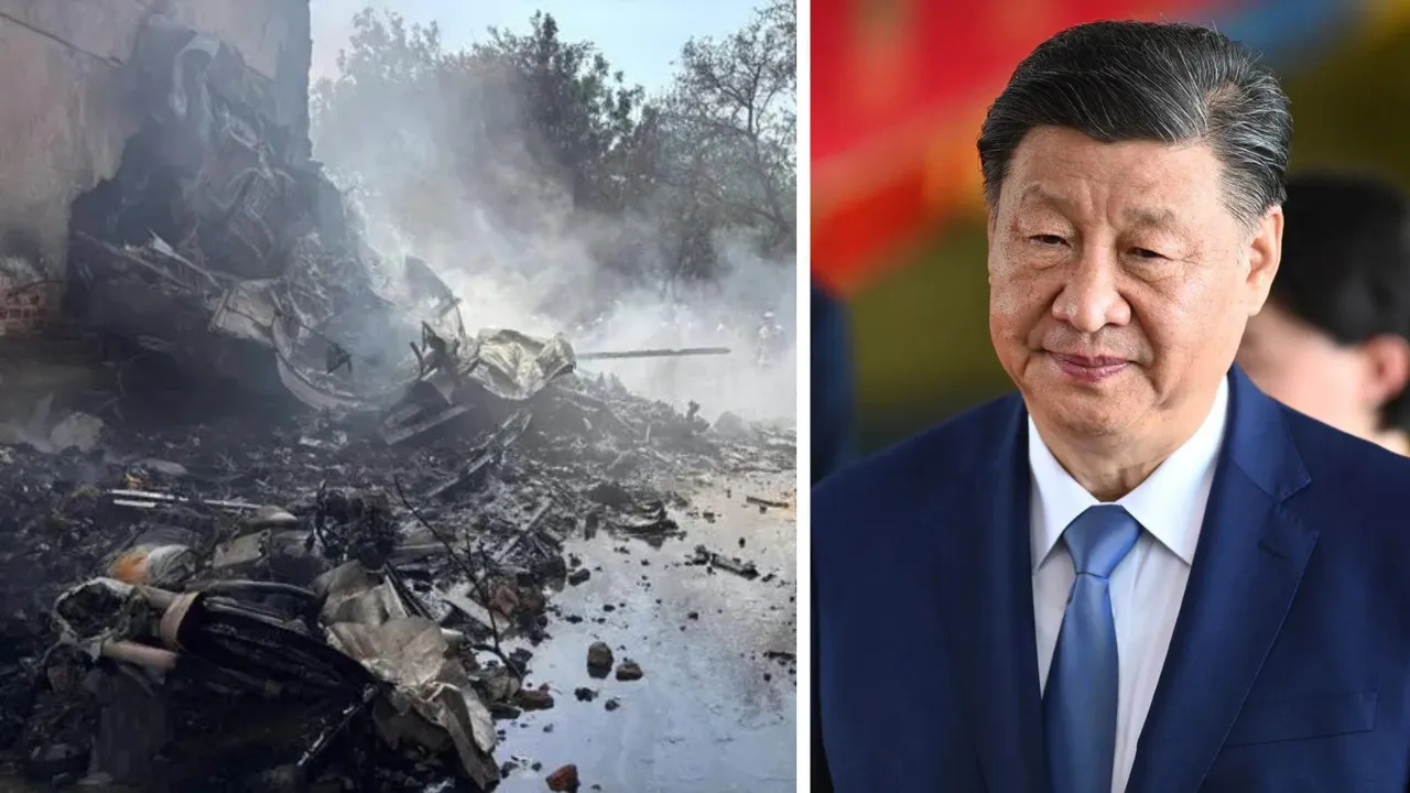 President Xi Jingping expresses condolences over Air india plane crash