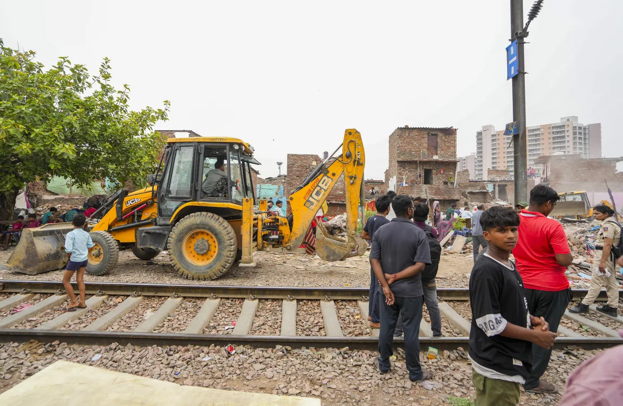 Wazirpur Demolition