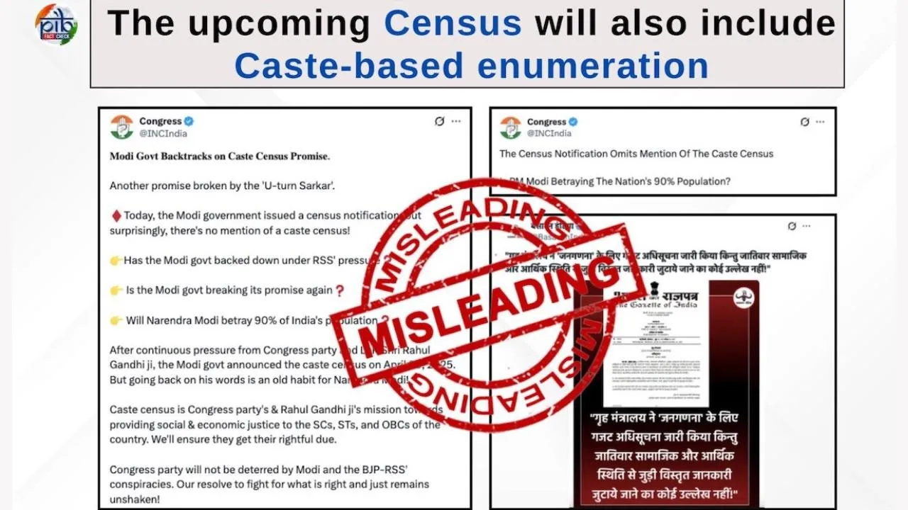 pib congress caste census