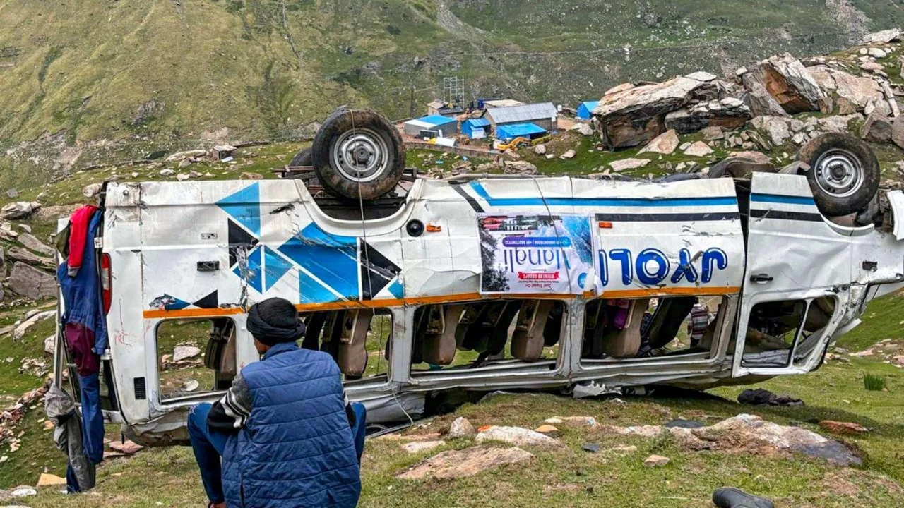 Accident in Lahaul-Spiti