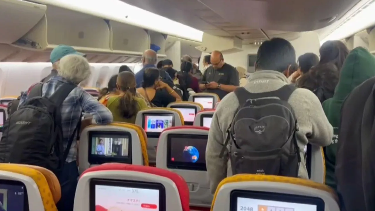 Air India Flight Air India Cabin