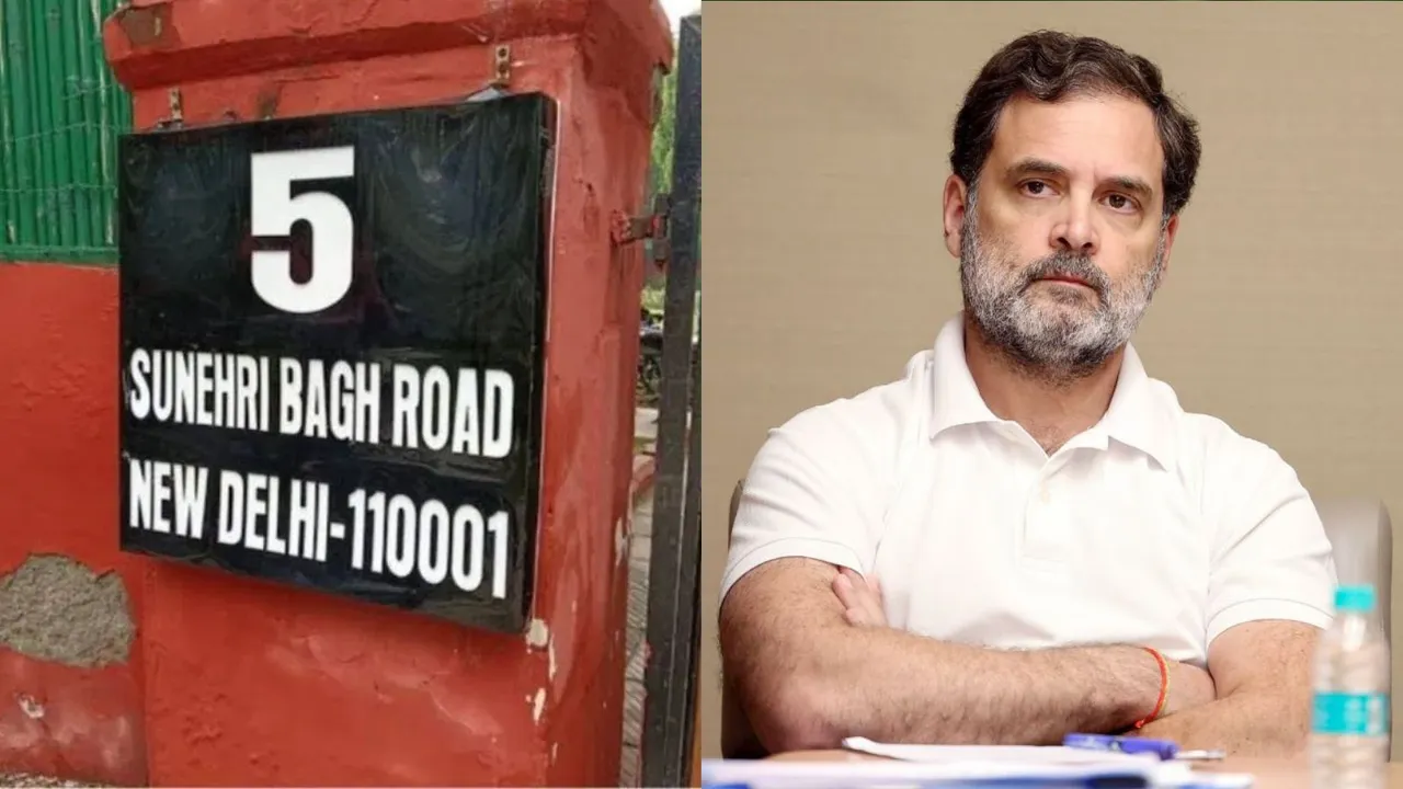 5 Sunehri Bagh Road Rahul Gandhi