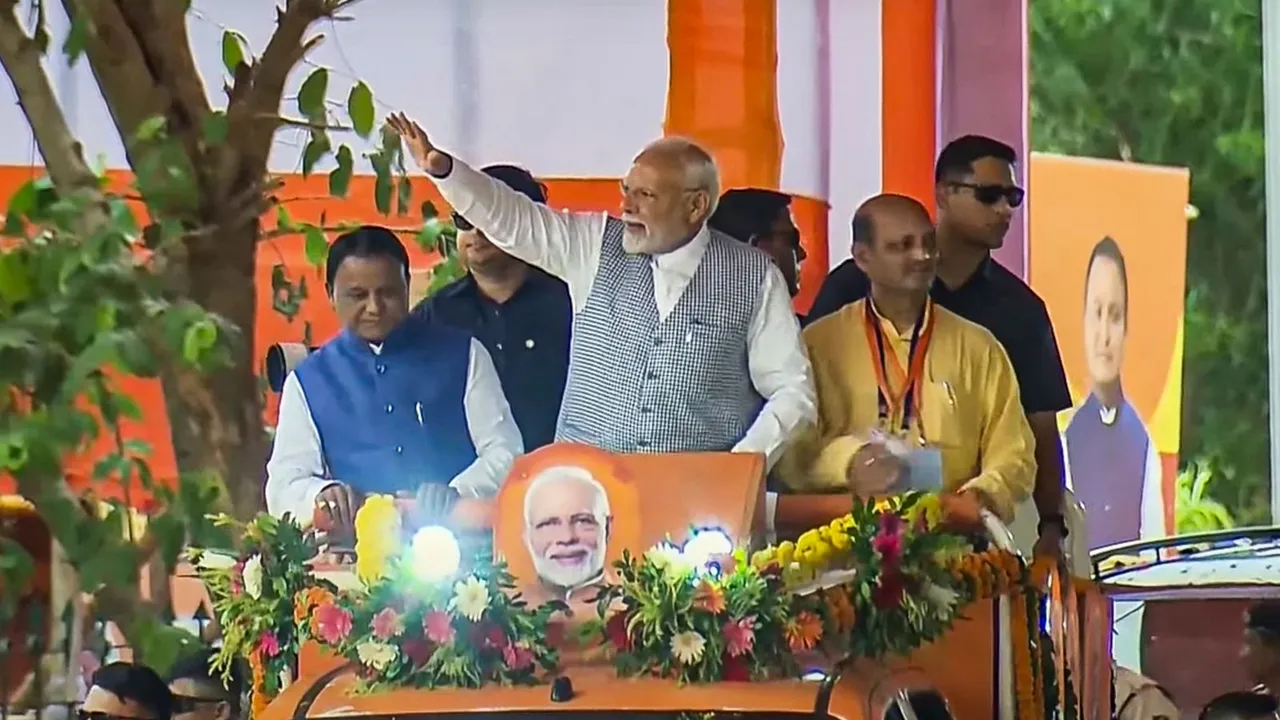 Narendra Modi Odisha Tiranga Yatra