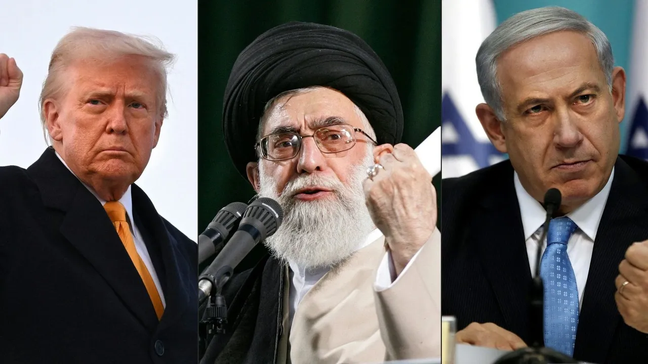Israel Iran War Donald Trump Ayatollah Khamenei Benjamin Netanyahu
