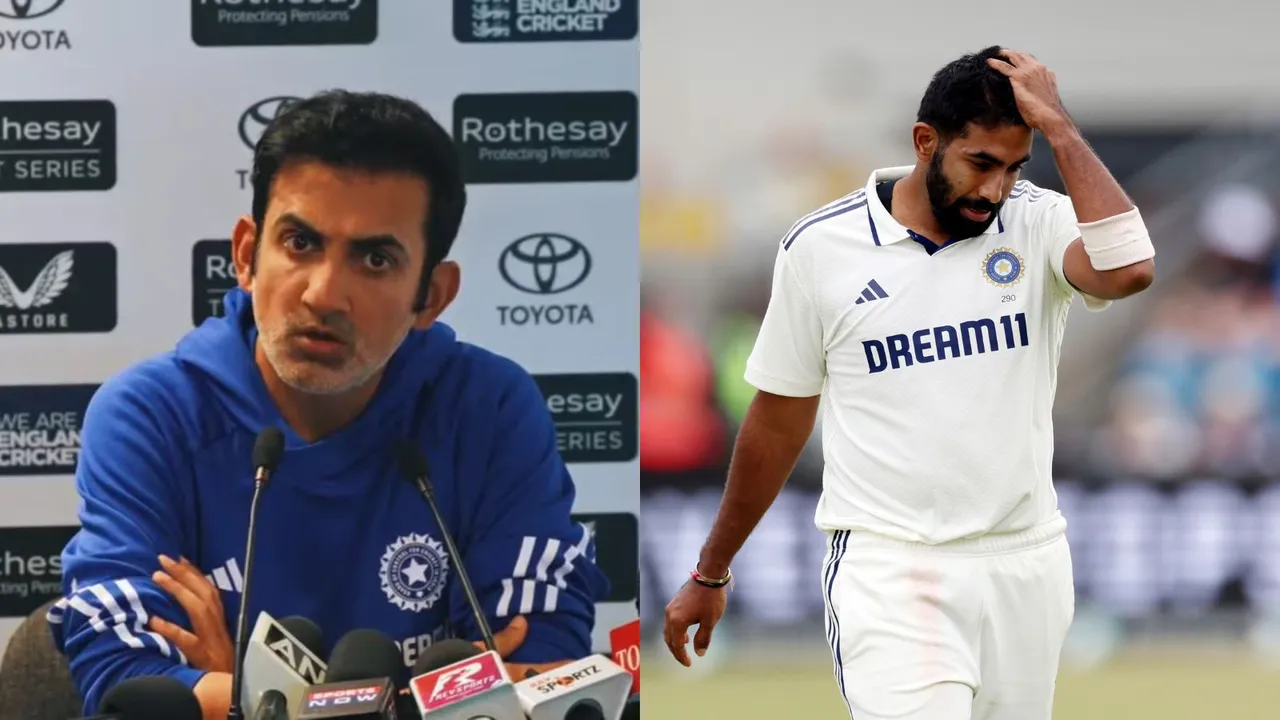 Gautam Gambhir Jasprit Bumrah