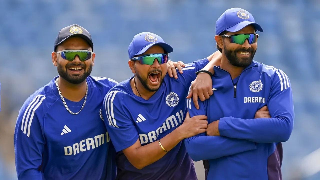Rishabh Pant Kuldeep Yadav Ravindra Jadeja
