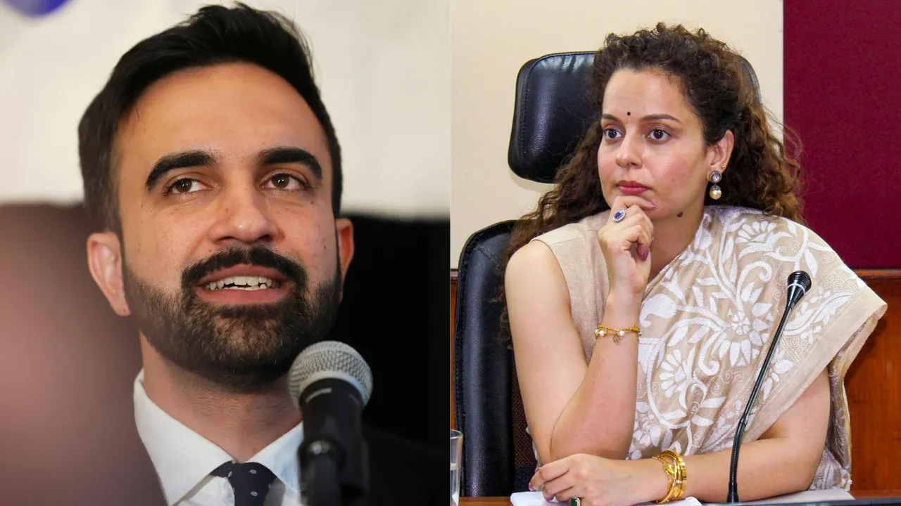 Zohran Mamdani Kangana Ranaut