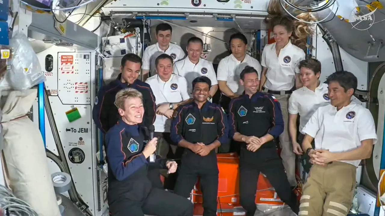 Shubhanshu Shukla International Space Station