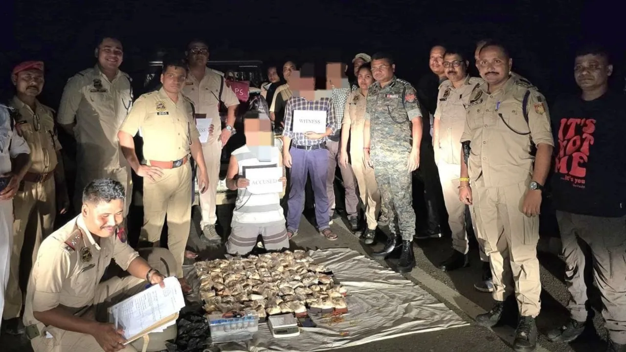 Cachar Heroin Bust