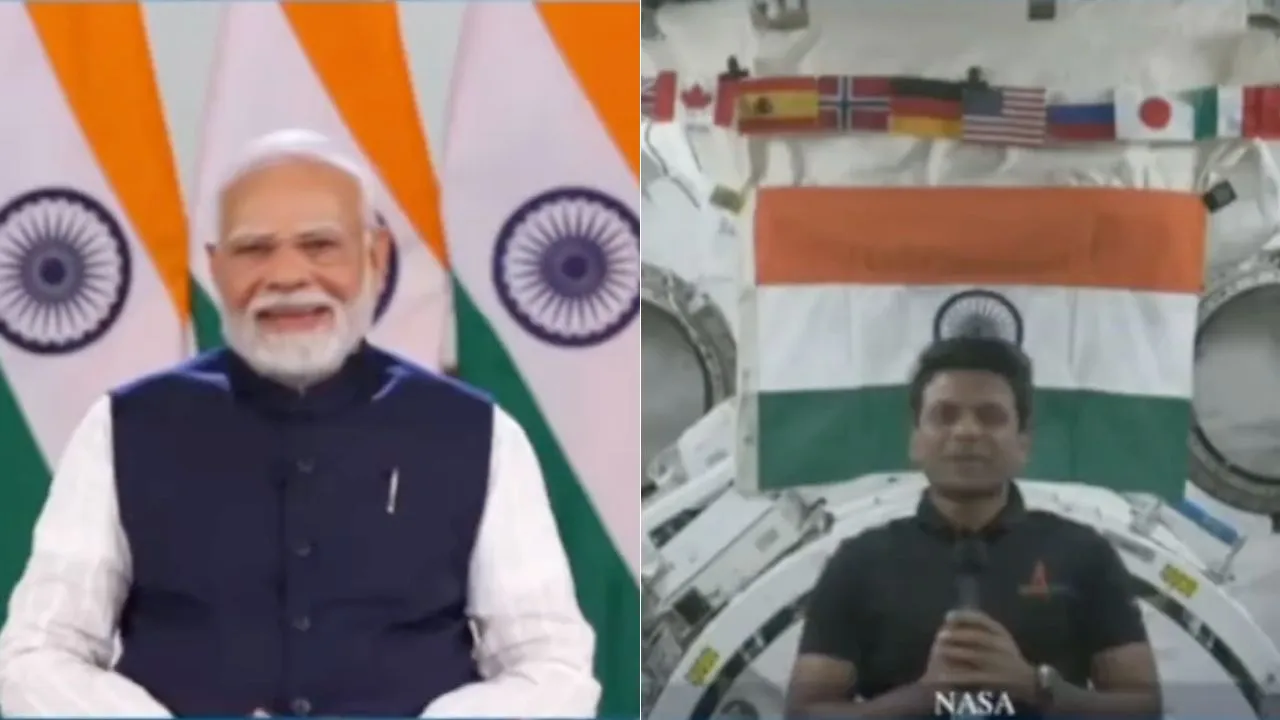 Narendra Modi Shubhanshu Shukla