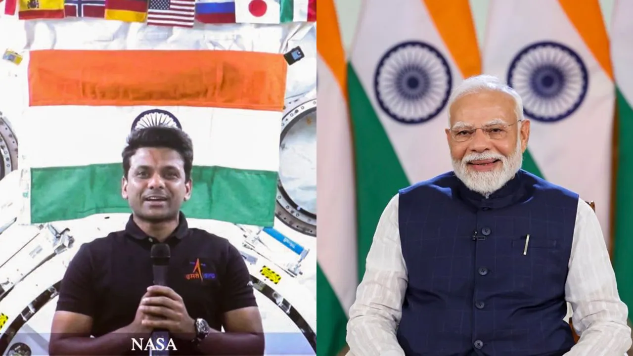 Shubhanshu Shukla Narendra Modi