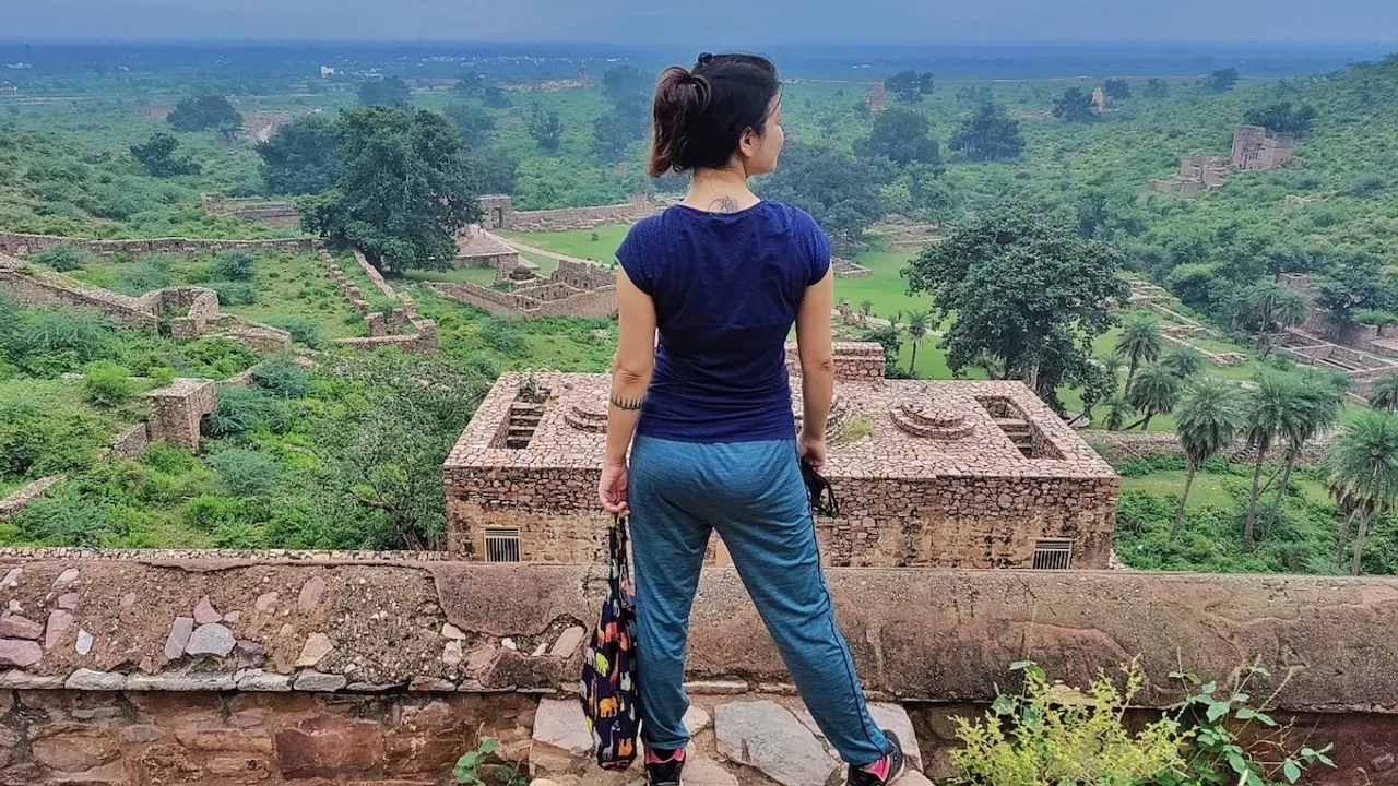 sariska tiger reserve view