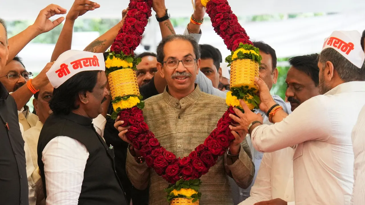 Uddhav Thackeray Hindi Imposition