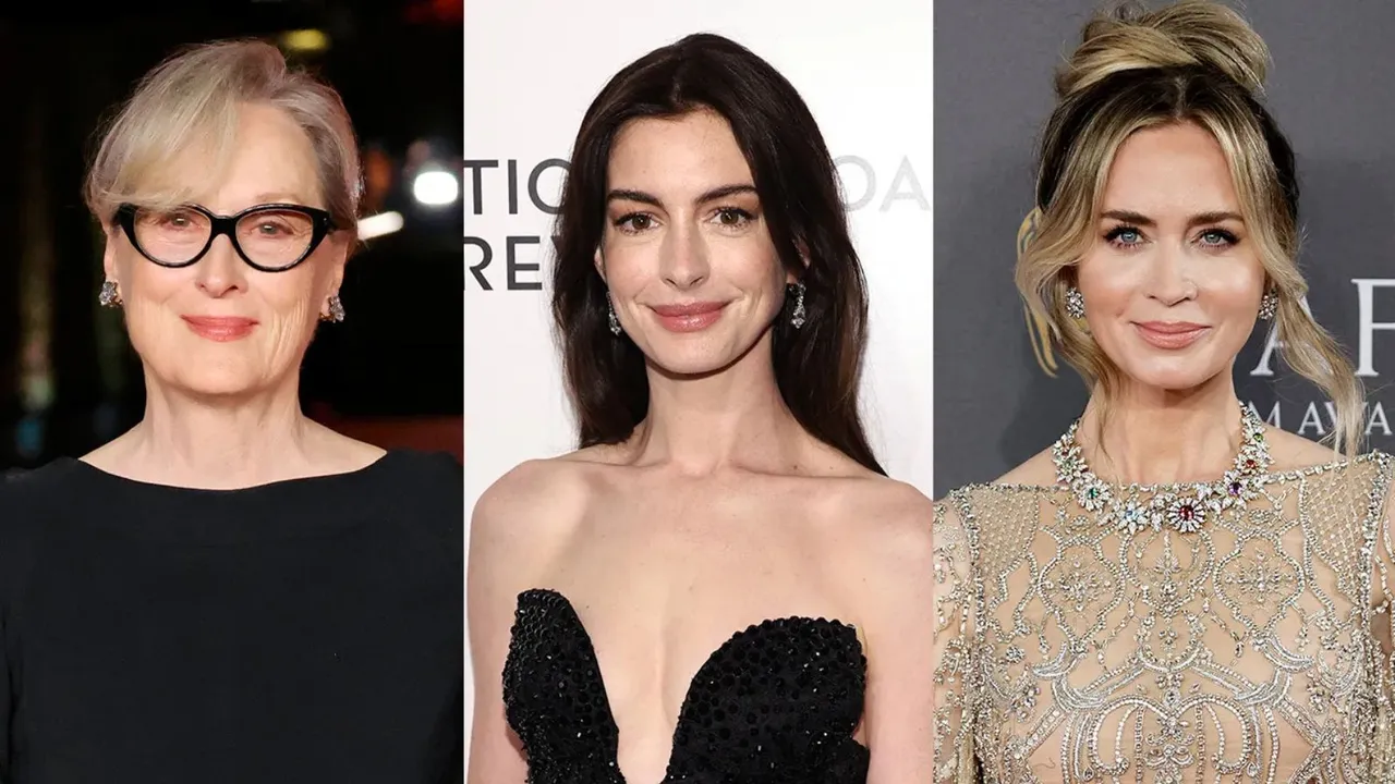 Devil Wears Prada 2 Meryl Streep Anne Hathaway Emily Blunt