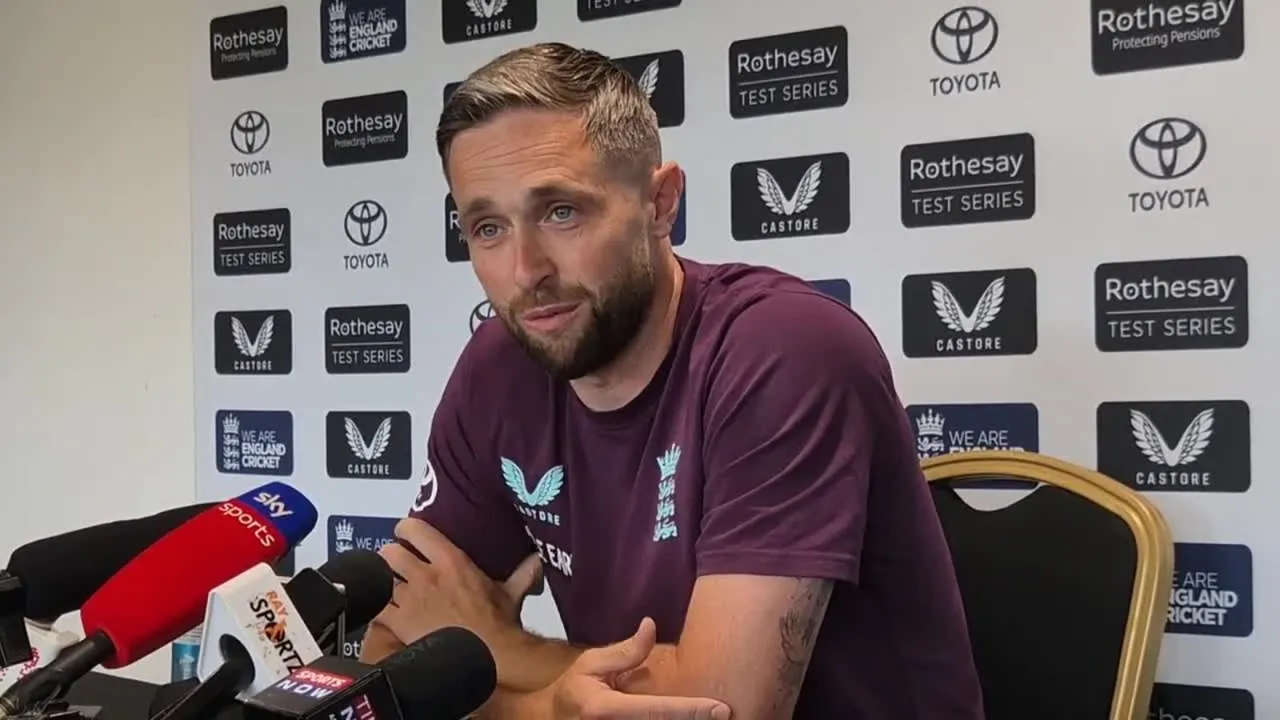 Chris Woakes Press