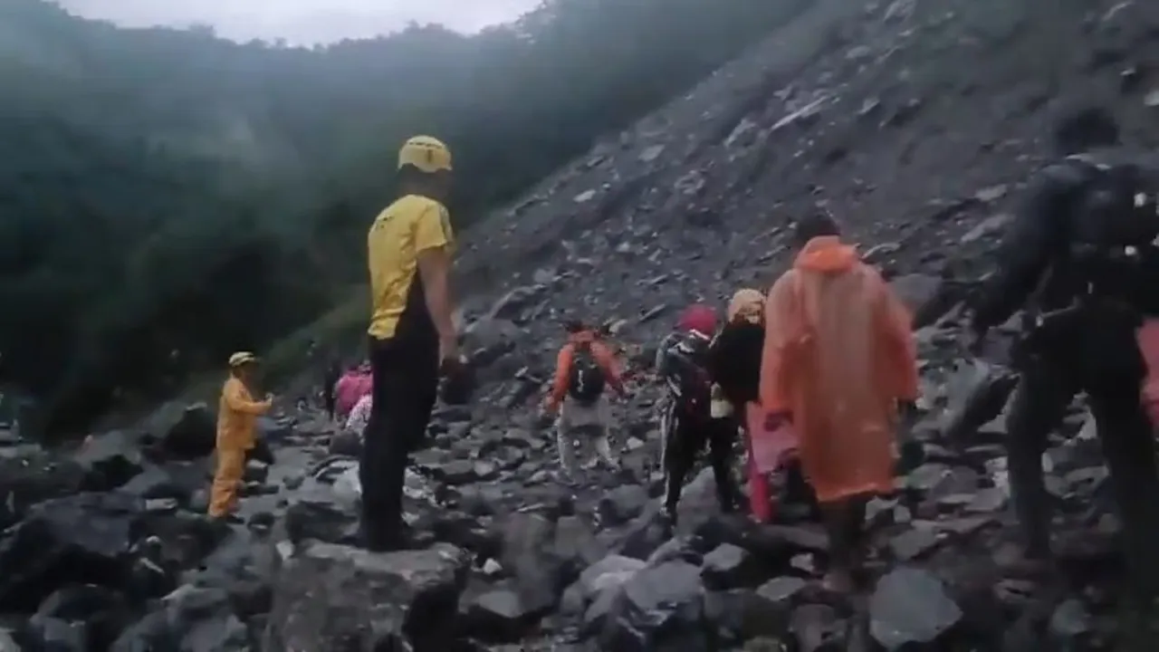 Sonprayag Landslide Kedanath