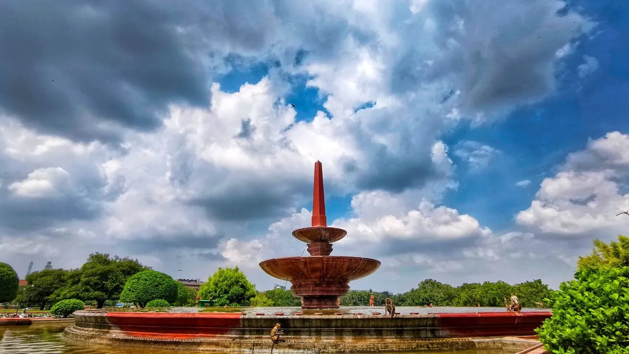 Delhi Weather Delhi Rains Cloudy Weather