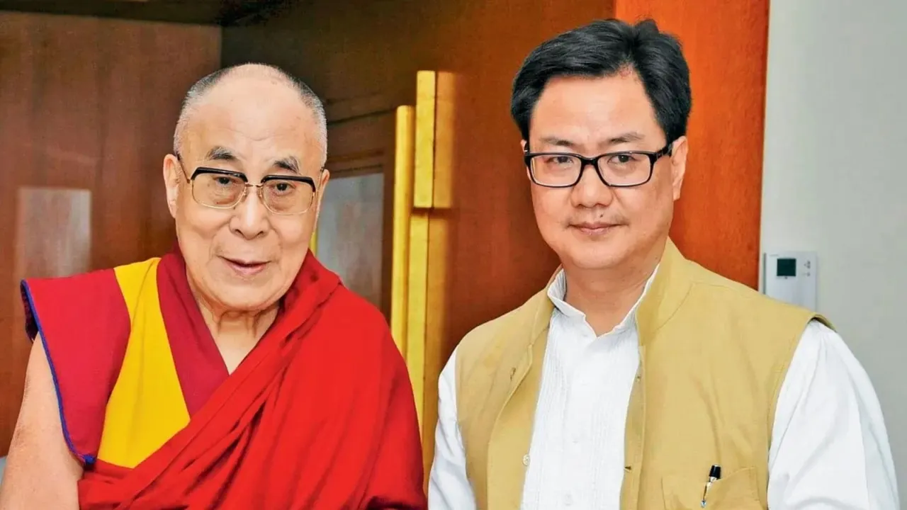 Dalai Lama Kiren Rijiju