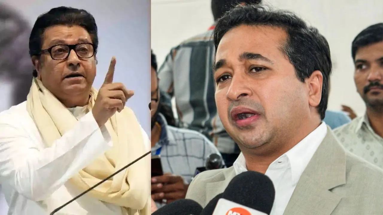 Raj Thackeray Nitesh Rane