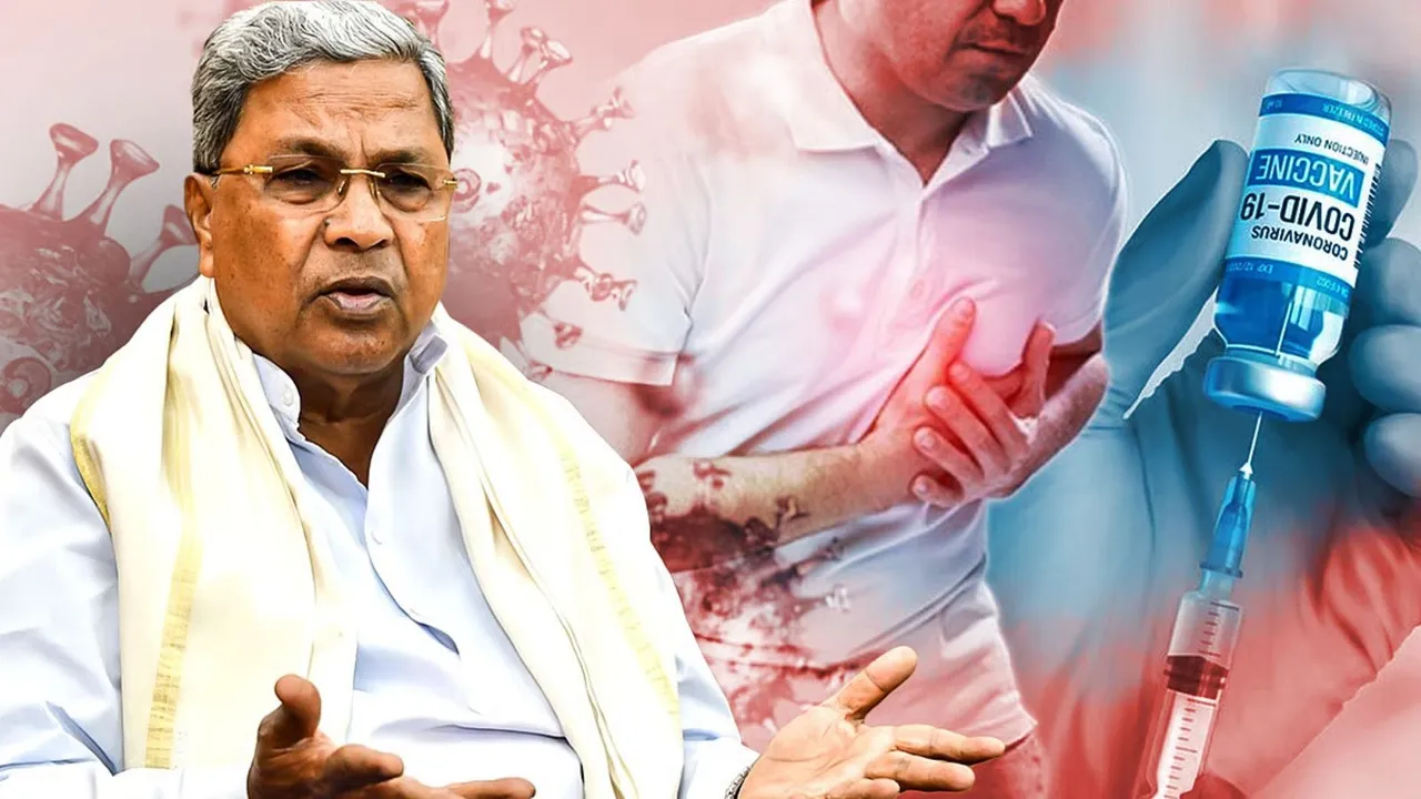 Siddaramaiah Covid Vaccine Heart Attacks