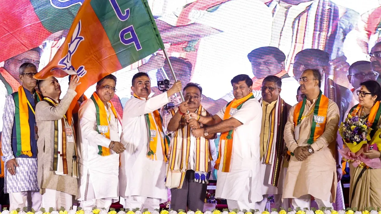 BJP Bengal Samik Bhattacharya