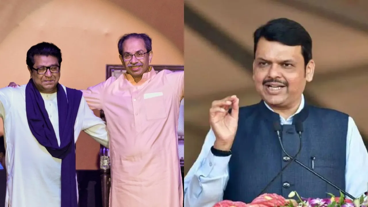 Devendra Fadnavis Uddhav Thackeray Raj Thackeray