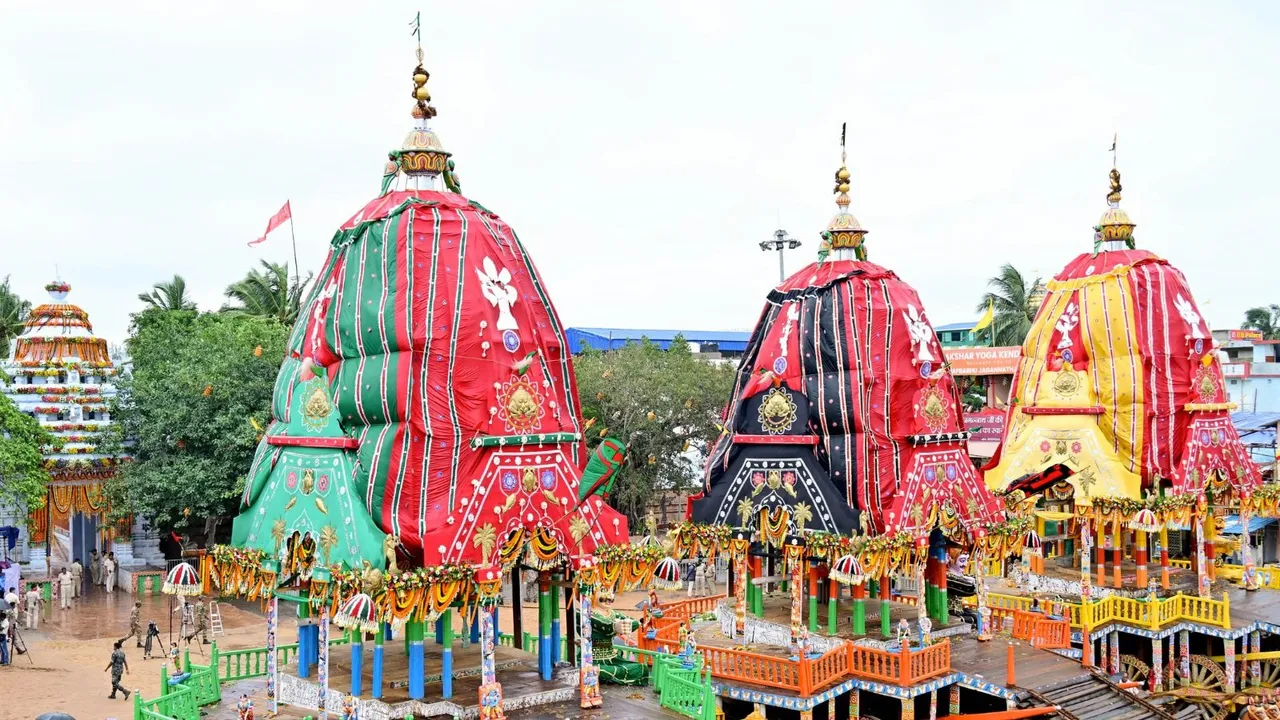 Puri Jagannath Rath Yatra Bahuda Yatra