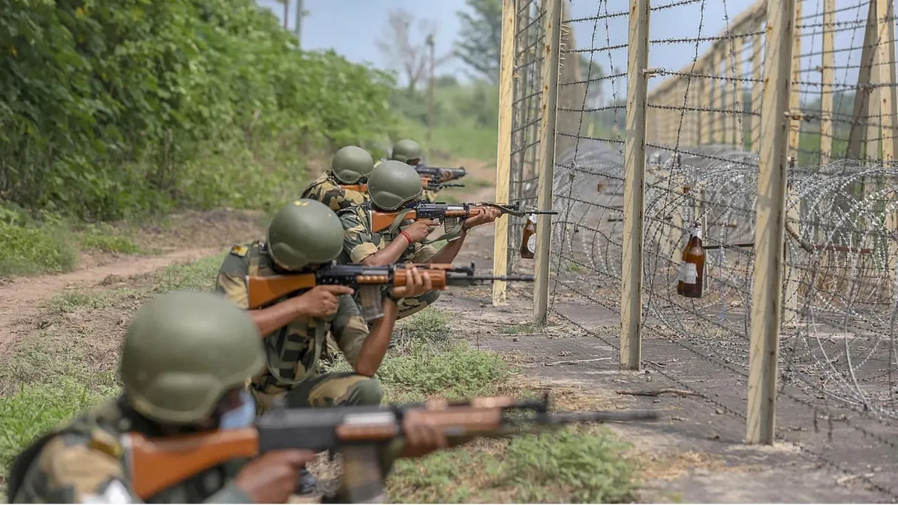 BSF Jawan Shoots Self BSF Suicide Border Security Forces Armed Forces
