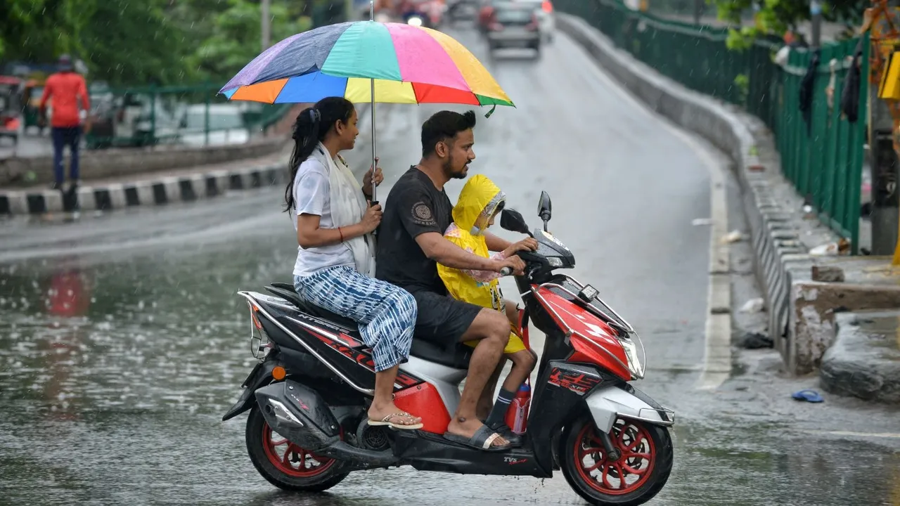 Rain in Delhi Rains Delhi Weather Delhi Rainfall