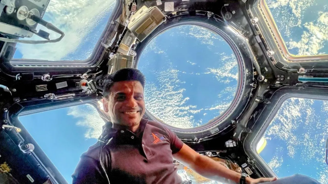 Shubhanshu Shukla ISRO ISS