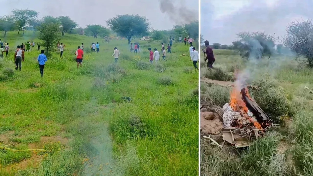 Jaguar Crash in Rajasthan