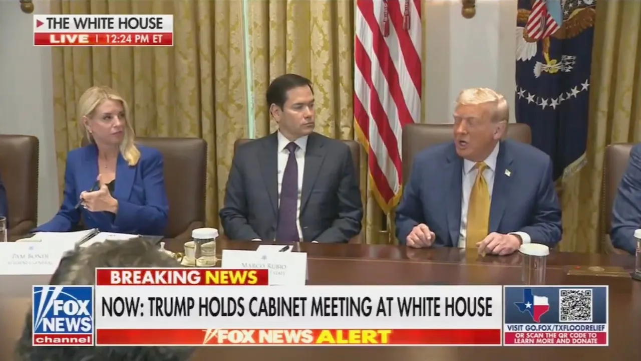 Marco Rubio and Donald Trump
