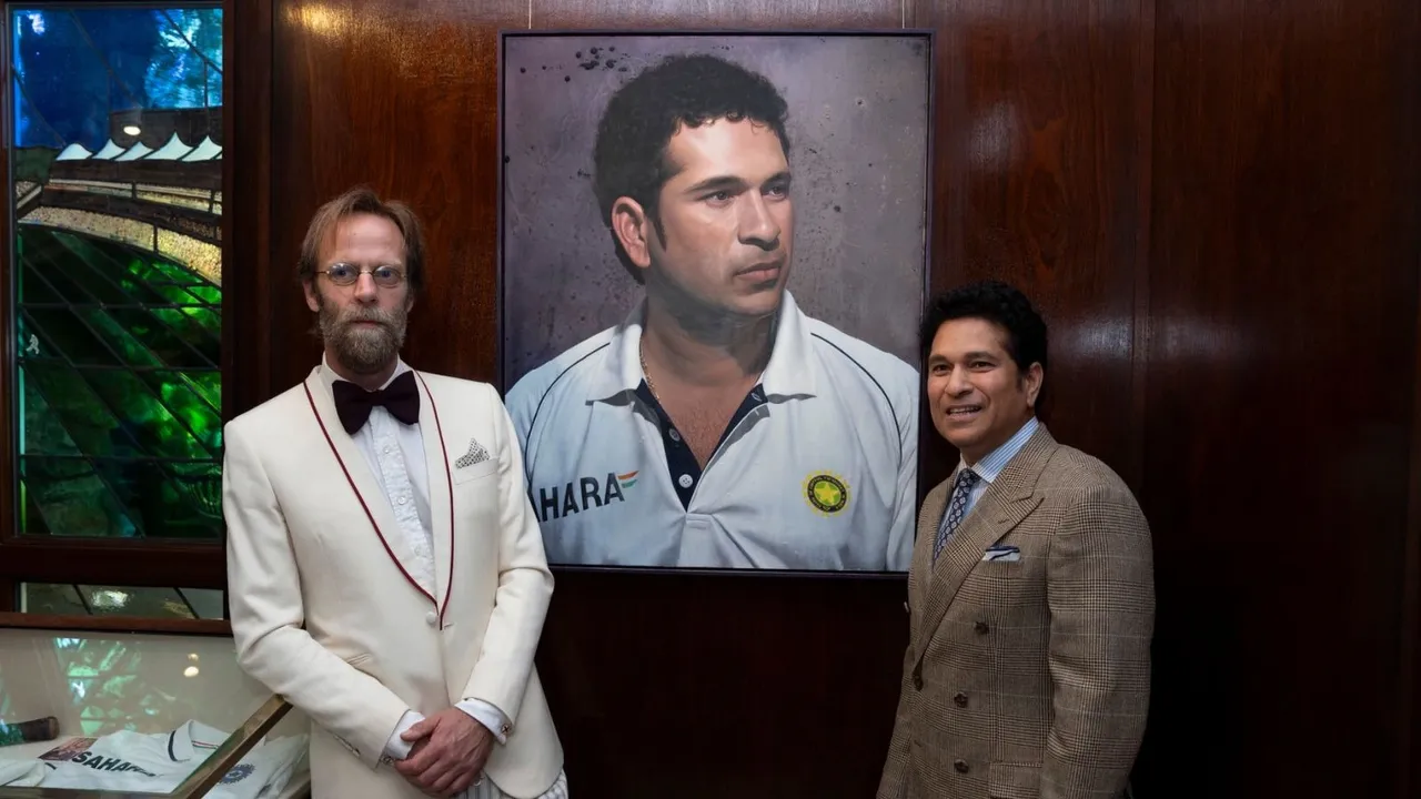 Sachin Tendulkar Portrait Lords