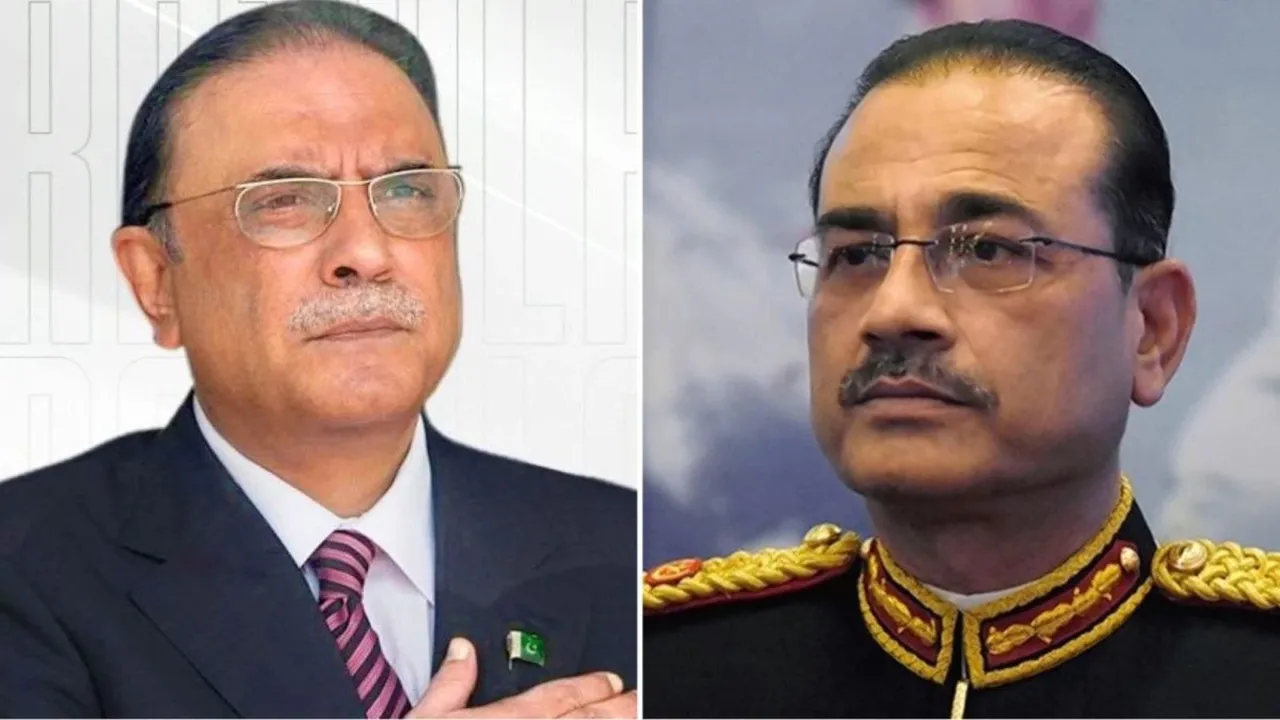 Asif Ali Zardari Asim Munir