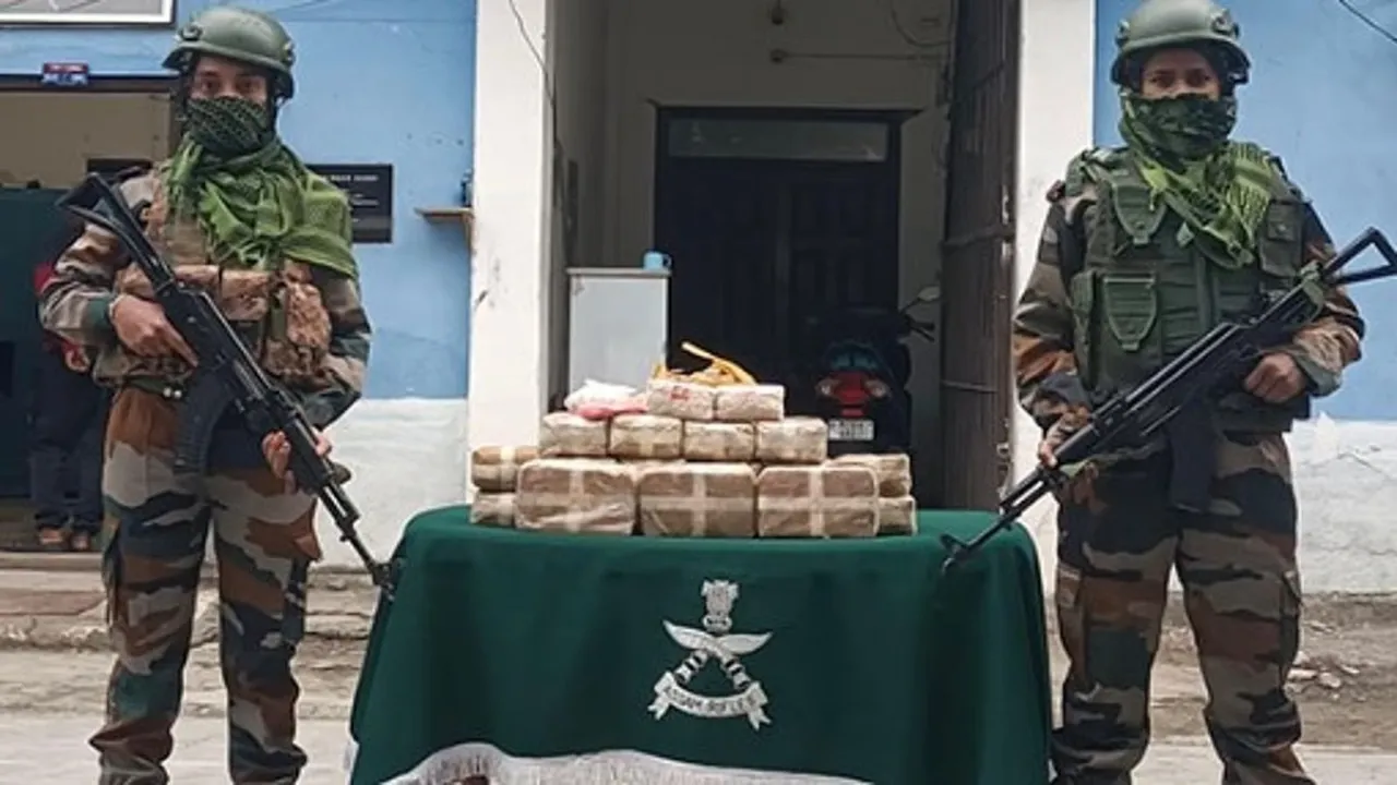 Assam Rifles Meth Seizure