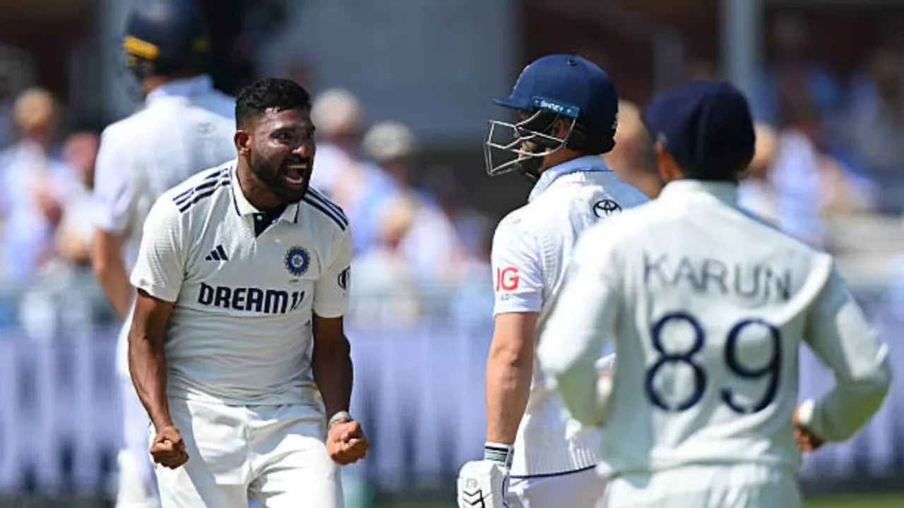 Mohammed Siraj Ben Duckett