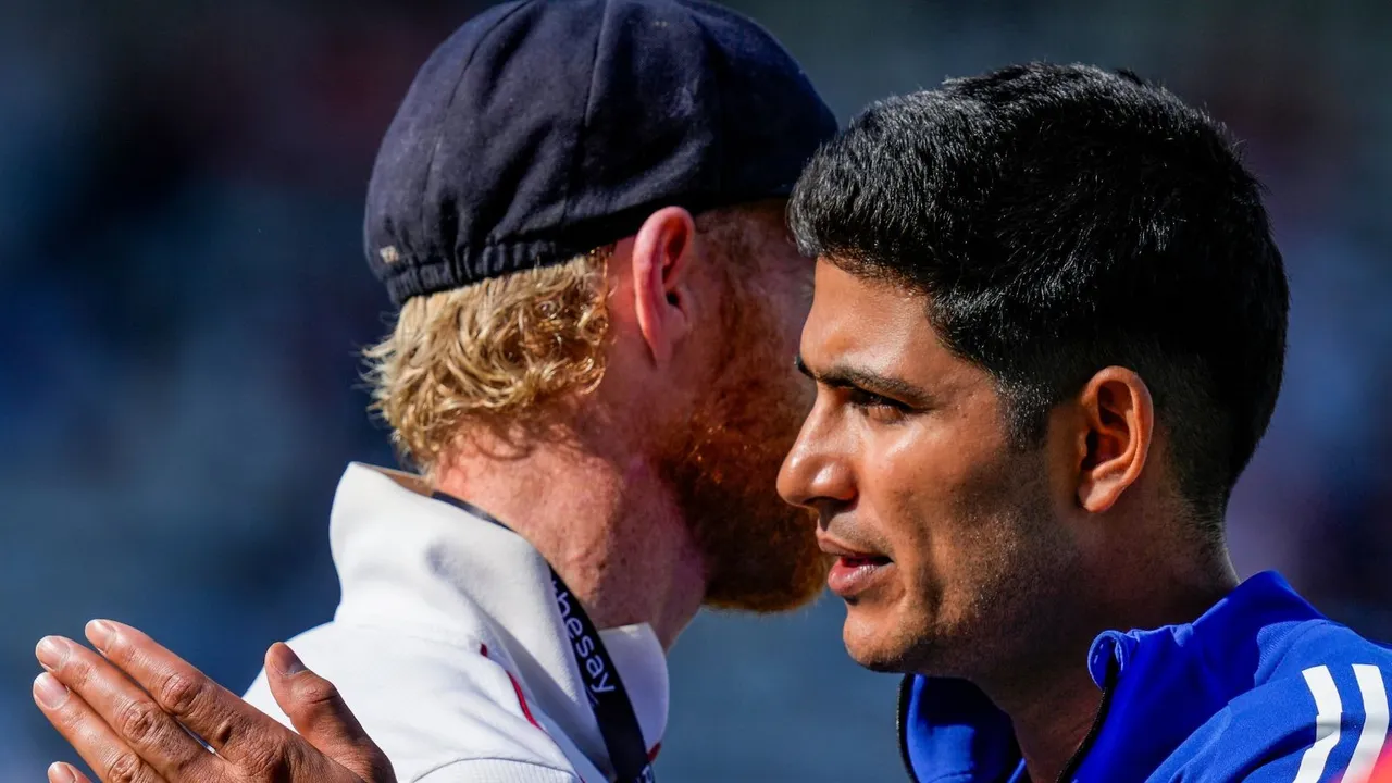 Shubman Gill Ben Stokes India vs England