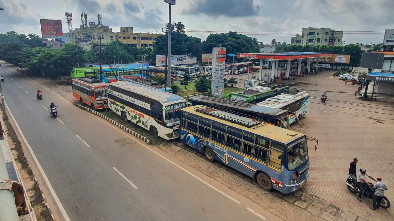 Odisha Bandh Odisha Bus Strike FM College