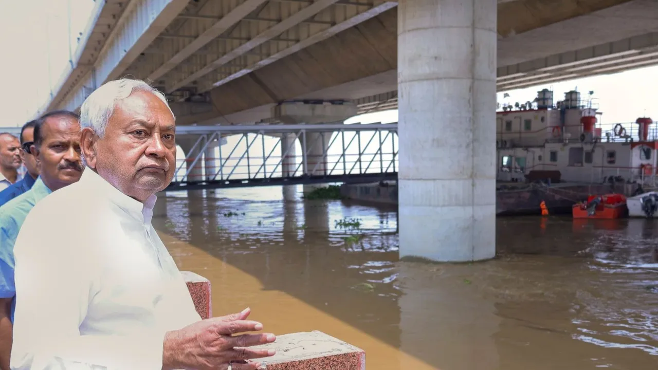 Nitish Kumar Ganga water level