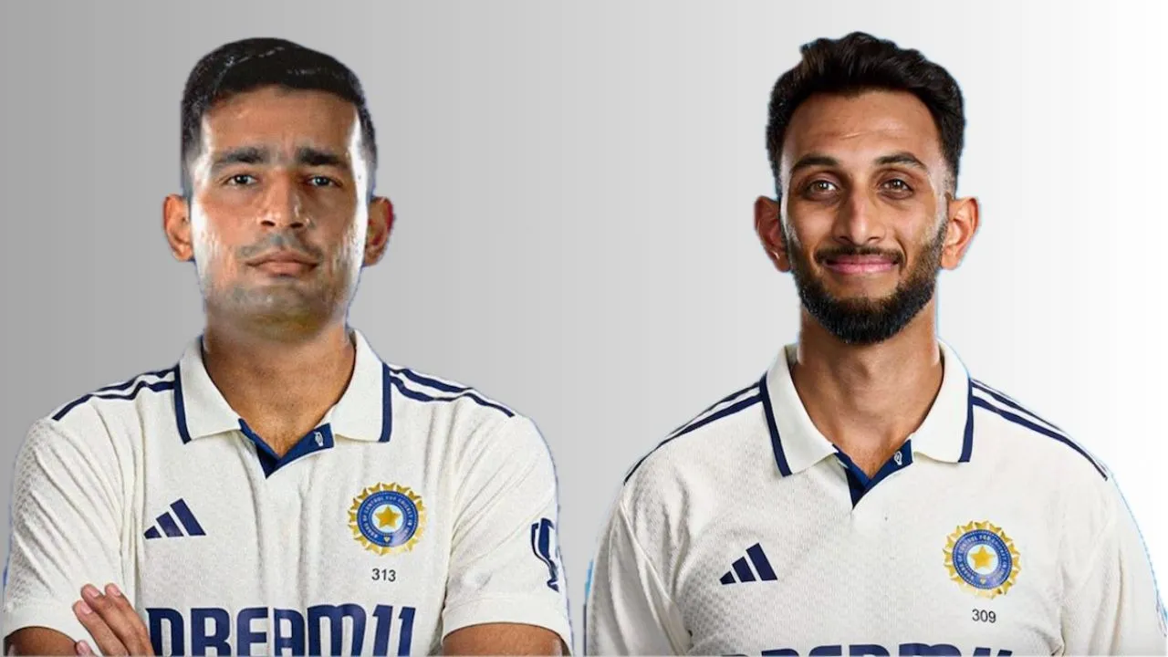 Anshul Kamboj and Prasidh Krishna
