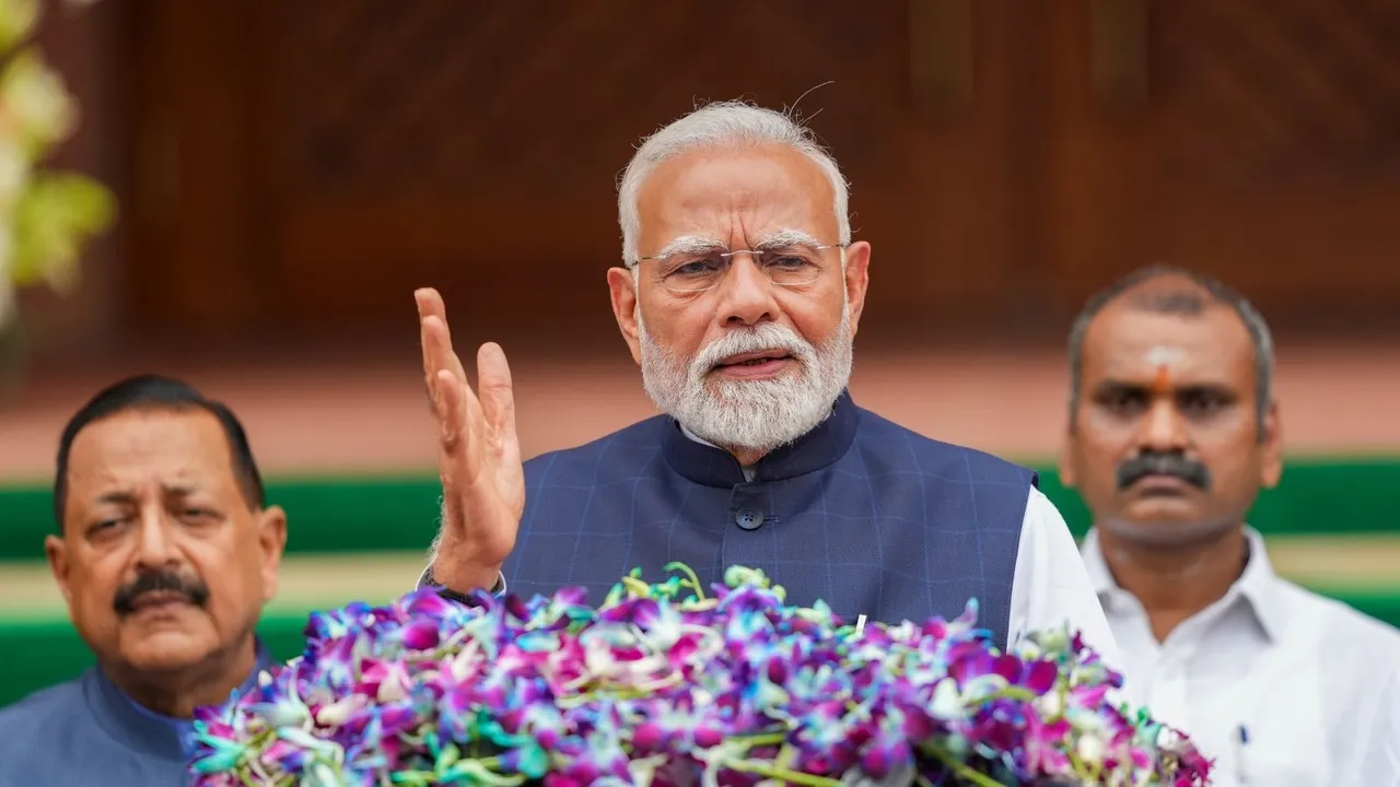 Narendra Modi Monsoon Session of Parliament