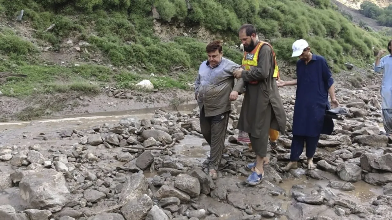 Gilgit Baltistan Landslide