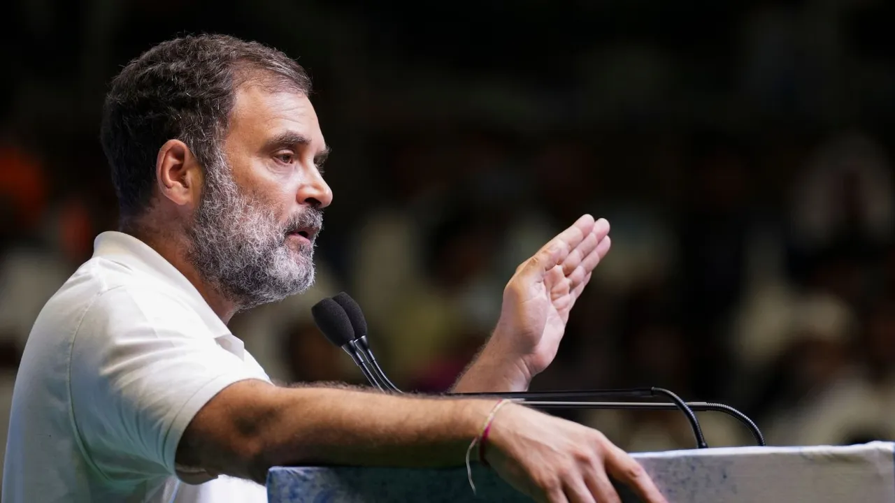 Rahul Gandhi OBC Leadership Congress Bhagidari Nyay Mahasammelan