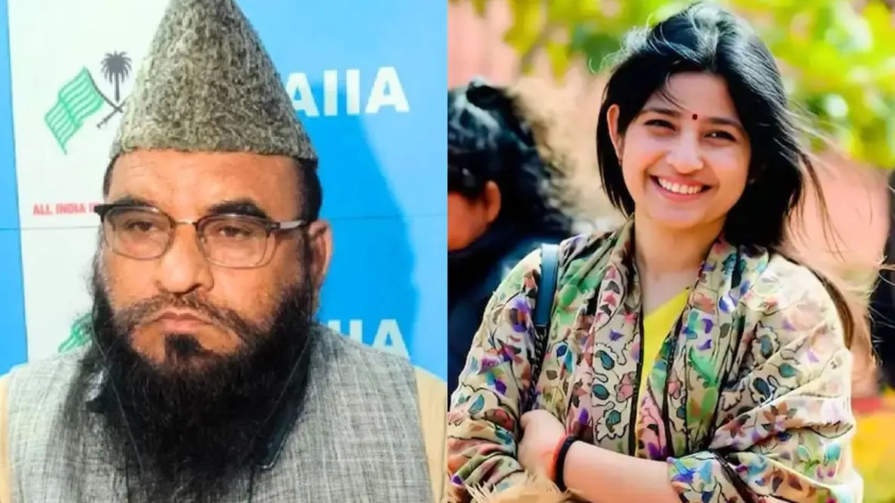 Maulana Sajid Rashid Dimple Yadav