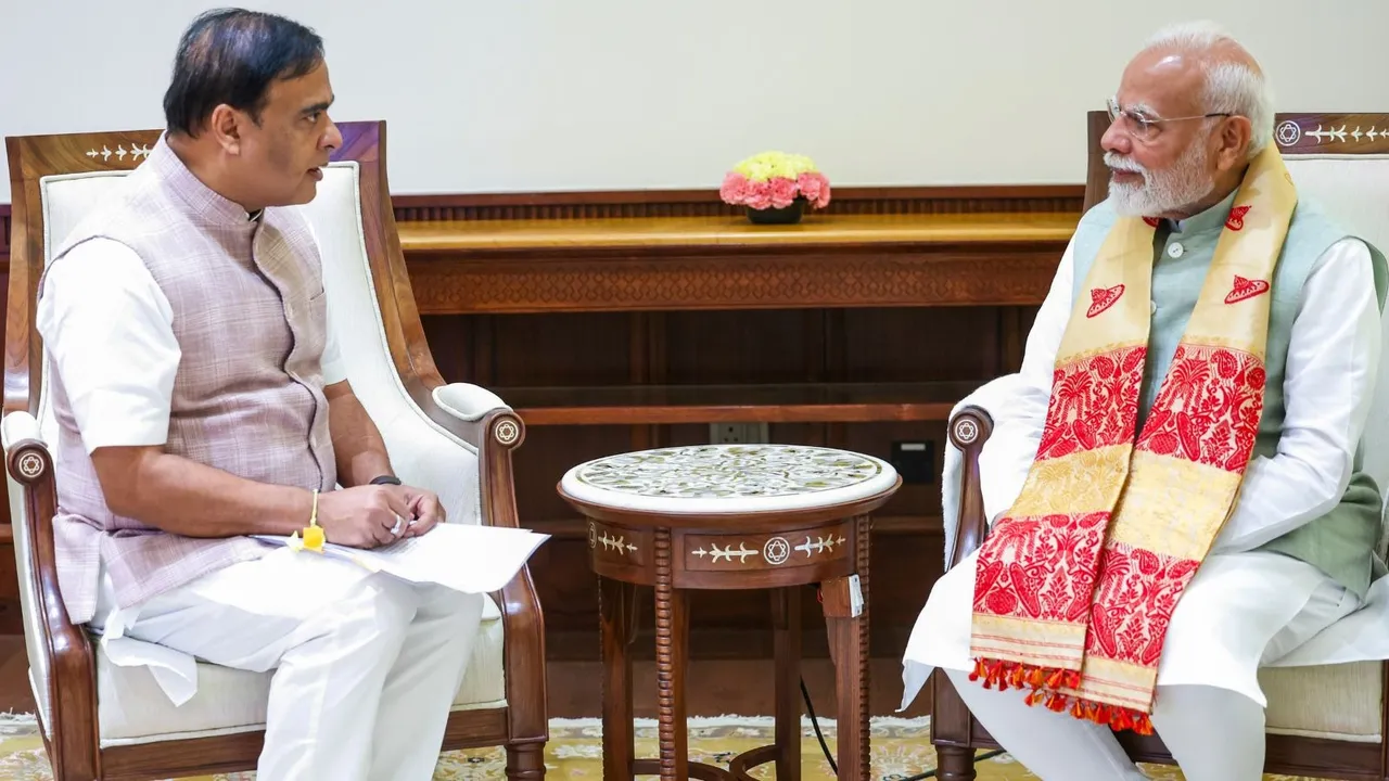 Himanta Biswa Sarma Narendra Modi Assam